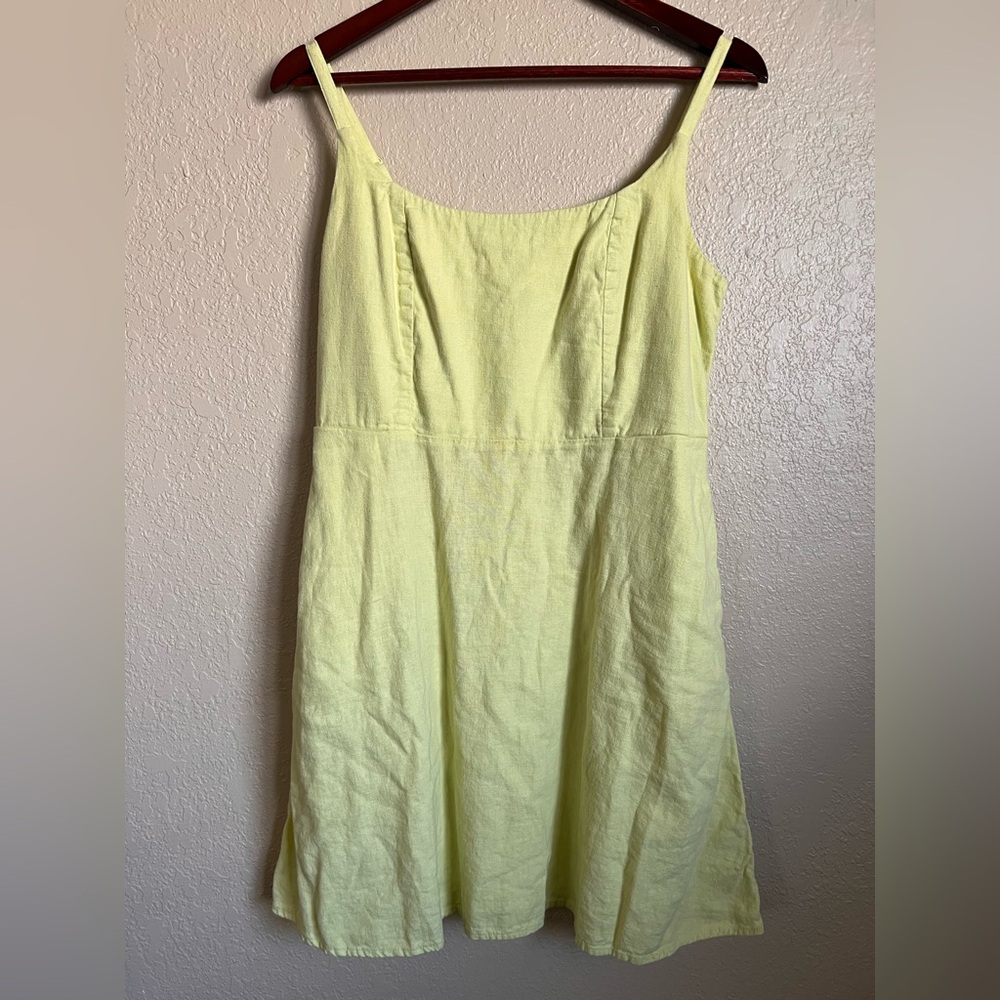 Old Navy Lime Green Sleeveless Dress
